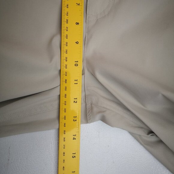 NWT Eddie Bauer Stretch Ladies Size 14 Beige UPF50 Sun Protection Capri Pants - Picture 13 of 14